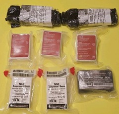 SURVIVAL CAMPING HIKING FIRST AID BACKPACKING EMERGENCY PREPPERS GEAR LOT KIT