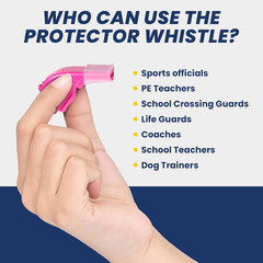 P51 – Coach Whistle – Official Whistle for Sports, Removable Cushioned Mouth Gri