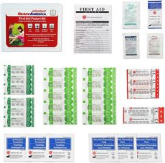 72 Hour Emergency Kit, 1-Person, 3-Day Tote, Includes First Aid Kit, Survival Bl