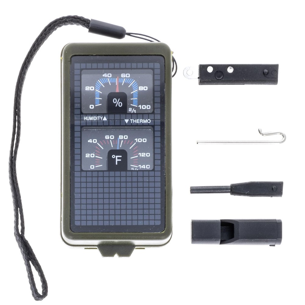 Compact Outdoor Survival Gear Set 10in1 Emergency Prepper Supplies Kit Pack