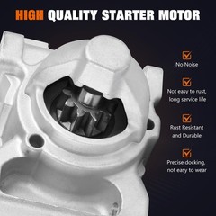 Sintly 10910 Starter Motor Fit For 14-18 Chevrolet Silverado 1500 Suburban