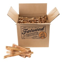 Fatwood Fire Starter Sticks 10lb Box – 100% All Natural Pine Fire Starters Pure