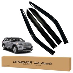 Tape-on Rain Guards for 2020-2024 Explorer C30-for-Ford-Explorer-20/24