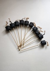 Firestarters Wax Fire Starters Cape Cod Inspired Disposable Pit Camping Set 50