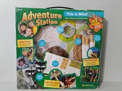 HTF NEW Adventure Station This Is Wild Wilderness Survival Kit Playset