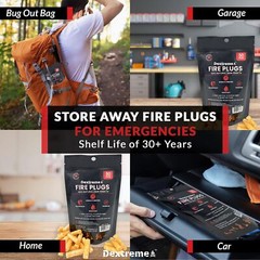 Fire Plugs Waterproof Fire Starter For Campfires Emergencies Survival Fire Pits