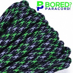 Neon Green Ninja – 50 FT – 550 Paracord Rope 7 strand Parachute Cord
