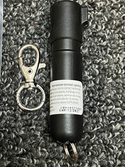 2X Sabre Mighty Discreet Red Pepper Gel Spray UV Marking Twist-Top Safety