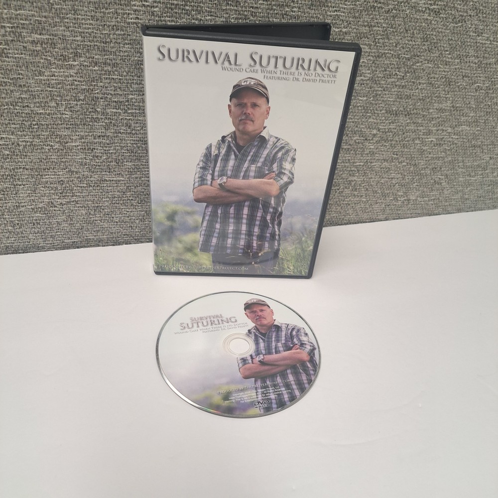 Survival Suturing Wound Care DVD ONLY David Pruett