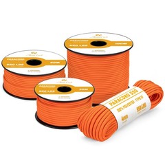 Paracord 4mm 15m Cord Type III Paracord 550 Rope 7 Core for Outdoor, Camping…