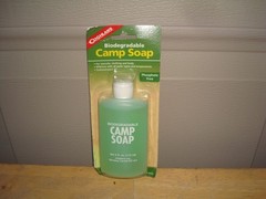 Camping Lot: Coghlans Emergency Blanket & Coghlans Biodegradable Camp Soap – NEW