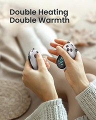 Aaolin Hand Warmers Rechargeable 2 Pack 6000Mah Electric Hand Warmer Reusable