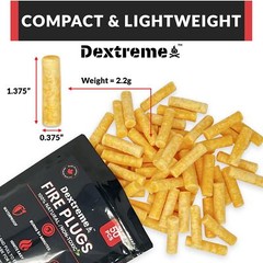 Fire Plugs Waterproof Fire Starter For Campfires Emergencies Survival Fire Pits