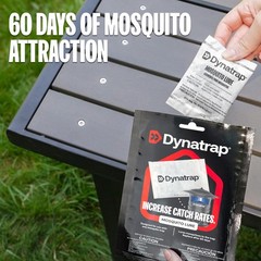 DynaTrap 100611 Atrakta Mosquito Lure Sachet for Any One Size, White