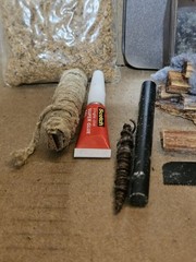 Pocket Fire Starter Tinder Kit In Altoids Style Tin Unused Complete 3.75×2.75×1
