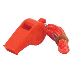 Basic Safety Whistle with Lanyard
