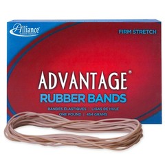 Alliance Rubber 26255 Advantage Bands 1 Pound 7 x 1/16 inches, Beige