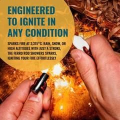 Wazoo The Bushcraft: The Original Fire Starter Necklace – Usa Handcraf