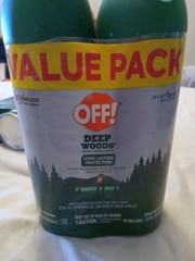 Value Pack OFF! Insect Repelent DEEP WOODS 4 CANS 6oz Each