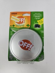 Title: OFF! Backyard Mosquito Coil Portable Repellent w/ Container 3 Coils