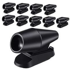 10 Pcs Deer Whistles for Car Deer Whistles for Vehicles Horns Avoids Black