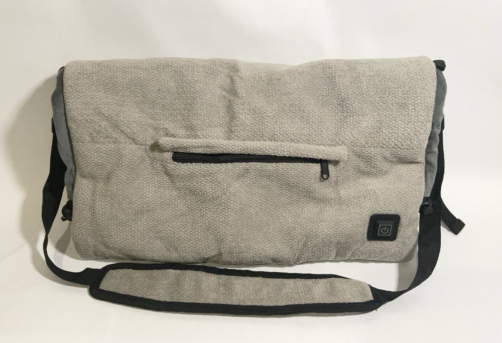 MDSTOP USB Heated Hand Muff Heating Pad 3 Heat Levels Hand Warmer Gray