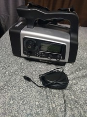 Hurricane Weather Alert AM/FM Radio TV Lantern Light Vector Stormtracker Elite