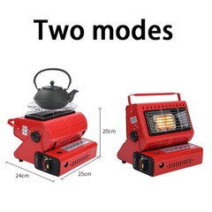 Camping Emergency Butane Heater Double Coherent Heat Source Survival Tools`