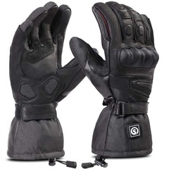 Day Wolf Heated Motorcycle Gloves Waterproof 7.4V 2200Mah Electric Rechargeable