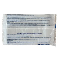 Dukal Heat Reflective Emergency Blanket/Survival Blanket