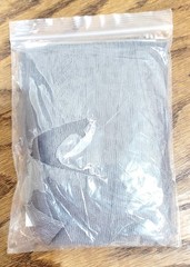 4 count gray mesh Mosquito Head Nets – wear over a hat to protect face and neck