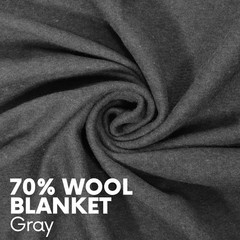 Bulk Military Wool Blanket 62X80,66X90 Fire Retardant for Emergency 3.25/3.50 LB
