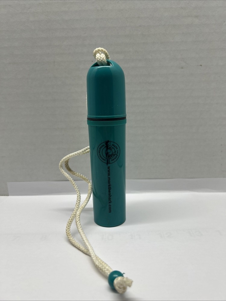Floating Waterproof Container / Key Holder Mark the Shark Monster Fish