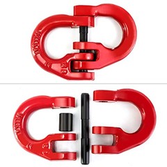 4 Pack G80 Alloy Steel Hammerlock Coupling Link, 5/16″ Hammer Lock 4400-4Pcs
