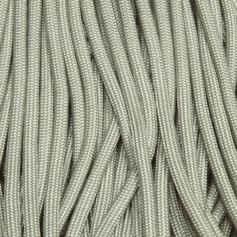 3×100 Ft 550 Paracord Silver Grey USA MADE & SELLER same day shipping