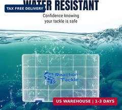 Reaction Tackle Tackle Box Trays, Utility Storage Boxes for Fishing Tackle, Lure