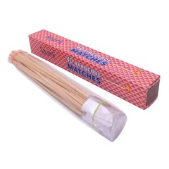 4 Pack 11″ Extra Long Wooden Safety Matches – Fire Starter 40/Box