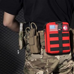 [2024 Upgrade] First Aid Kit,Survival Gear Outdoor Tactical Gear Set Military…
