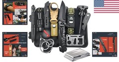 12-in-1 Survival Gear Kit – Unique Christmas Gift for Outdoor Enthusiasts