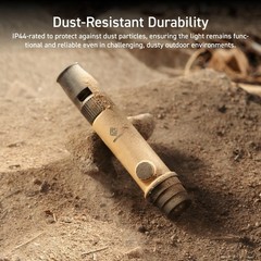 3-in-1 Flashlight, Lantern & Whistle, IP44 Water-Resistant, Dust-Resistant, A…