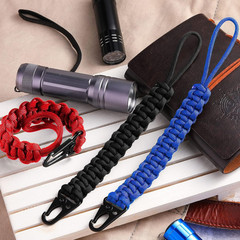 Shappy 3 Pcs 550 Paracord Lanyard Keychain | Heavy Duty Braided, 9 », Paracord