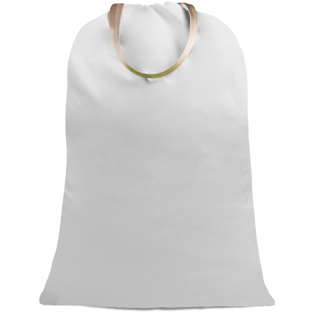 Sanlykate Large Canvas Cotton Laundry Bag with Drawstring & Handles, Heavy Duty