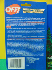 2 Pack S C Johnson OFF Deep Woods Sportsmen Insect Repellent 1 FL OZ New Sealed