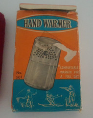 Vintage Hand warmer #501 made in Hong Kong Original Box