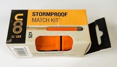 UCO Stormproof Match Kit w/ Waterproof Case 25 Stormproof Matches 3 Strikers NEW