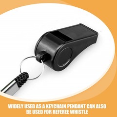 Plastic Multipurpose Loud Whistle Pendant Ideal for Kids Outdoor Survival Safety