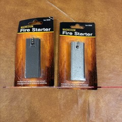 Magnesium Fire Starter Camping Backpacking Survival Flint Steel Camp Emergency