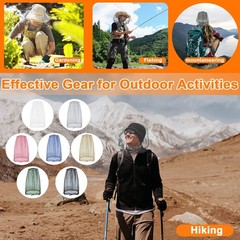 Mosquito Head Net, Neck Fly Netting Hood from Bugs Gnats Noseeums Screen for …