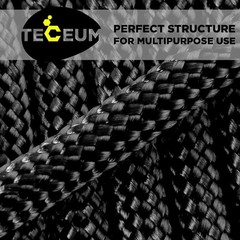 Paracord Rope 550 lb 4mm – Parachute Cord – Utility Camping Rope | 550 Paracord