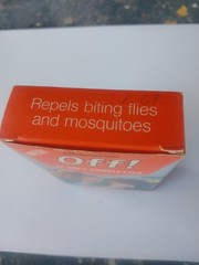 Off! towelettes (Johnson Wax) vintage box of 10 – fly and mosquito repellent